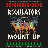 Retro Regulators Mount Up Camel Ugly Christmas Sweater Xmas Mousepad thumb 1