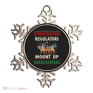 Retro Regulators Mount Up Camel Ugly Christmas Sweater Xmas Ornament