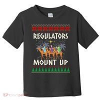 Retro Regulators Mount Up Camel Ugly Christmas Sweater Xmas Toddler T-Shirt thumb 0