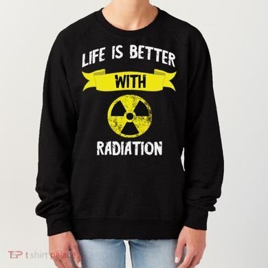 Radioactivity Radiology Nuclear Symbol X Rays Women's Sweatshirt
