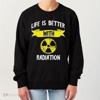 Radioactivity Radiology Nuclear Symbol X Rays Women's Sweatshirt thumb 0
