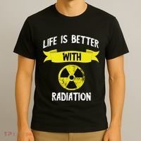 Radioactivity Radiology Nuclear Symbol X Rays T-Shirt thumb 3
