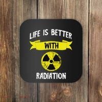 Radioactivity Radiology Nuclear Symbol X Rays Coaster thumb 0