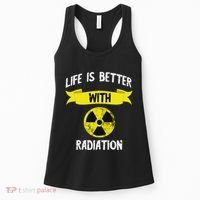 Radioactivity Radiology Nuclear Symbol X Rays Women's Tank Top thumb 0