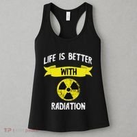 Radioactivity Radiology Nuclear Symbol X Rays Women's Tank Top thumb 3