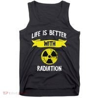 Radioactivity Radiology Nuclear Symbol X Rays Tank Top thumb 0