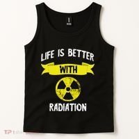 Radioactivity Radiology Nuclear Symbol X Rays Tank Top thumb 2