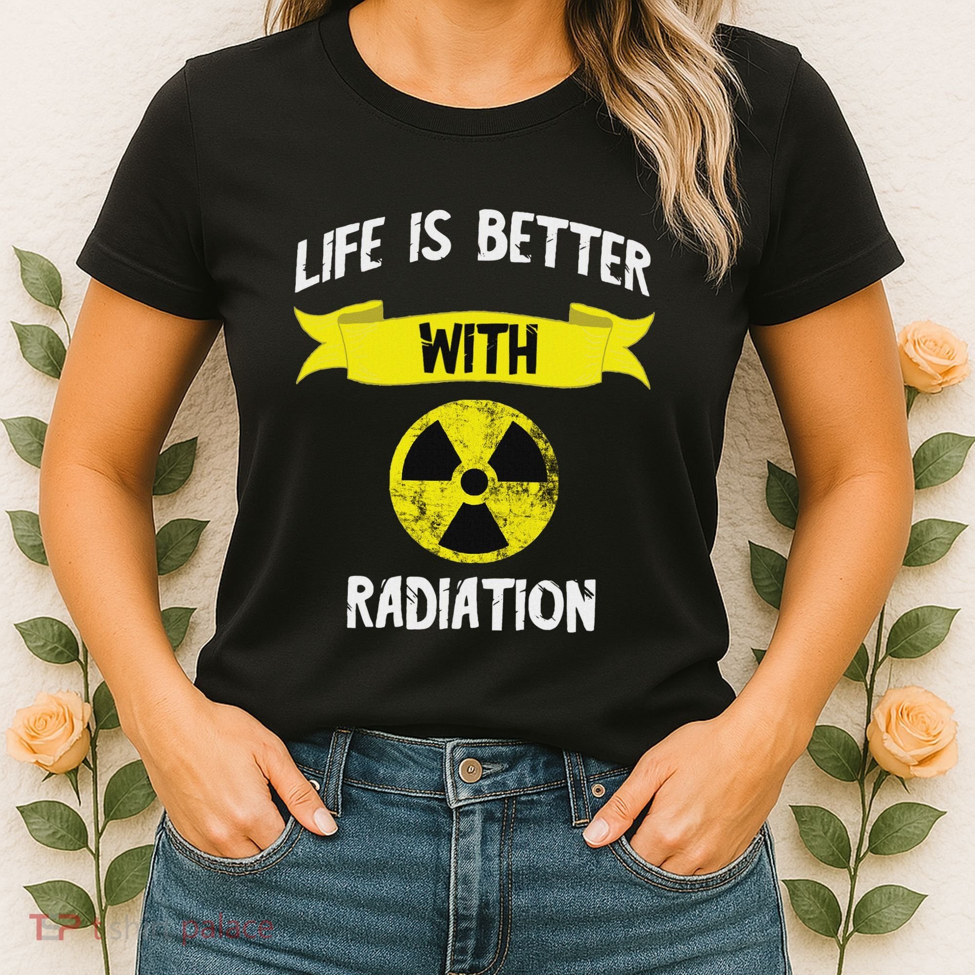 Radioactivity Radiology Nuclear Symbol X Rays Women's T-Shirt