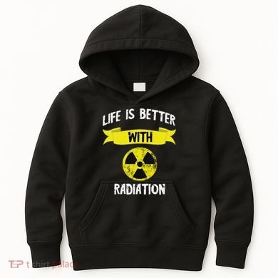 Radioactivity Radiology Nuclear Symbol X Rays Kids Hoodie