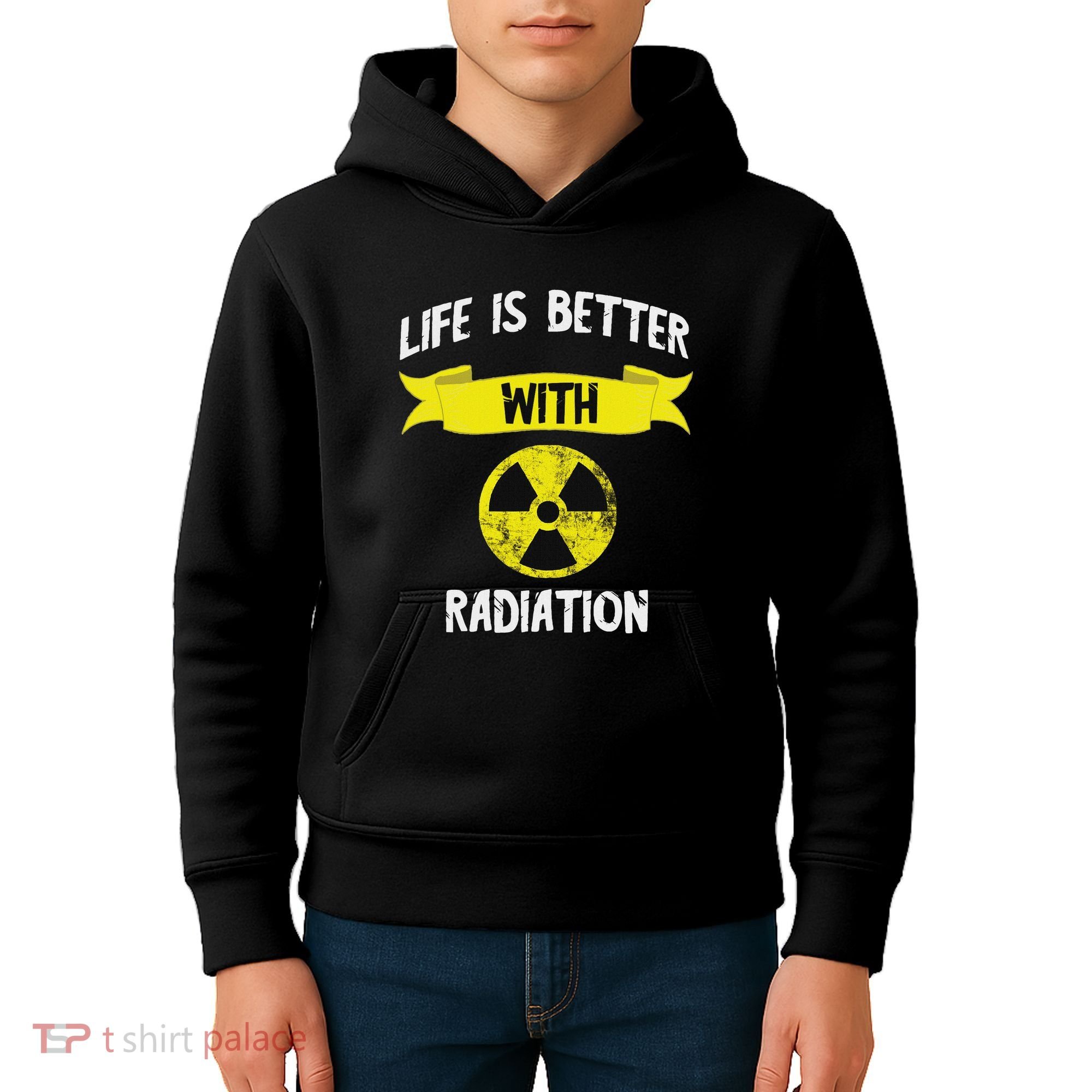 Radioactivity Radiology Nuclear Symbol X Rays Kids Hoodie