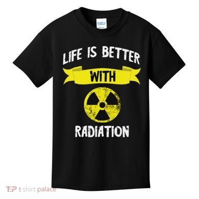Radioactivity Radiology Nuclear Symbol X Rays Kids T-Shirt