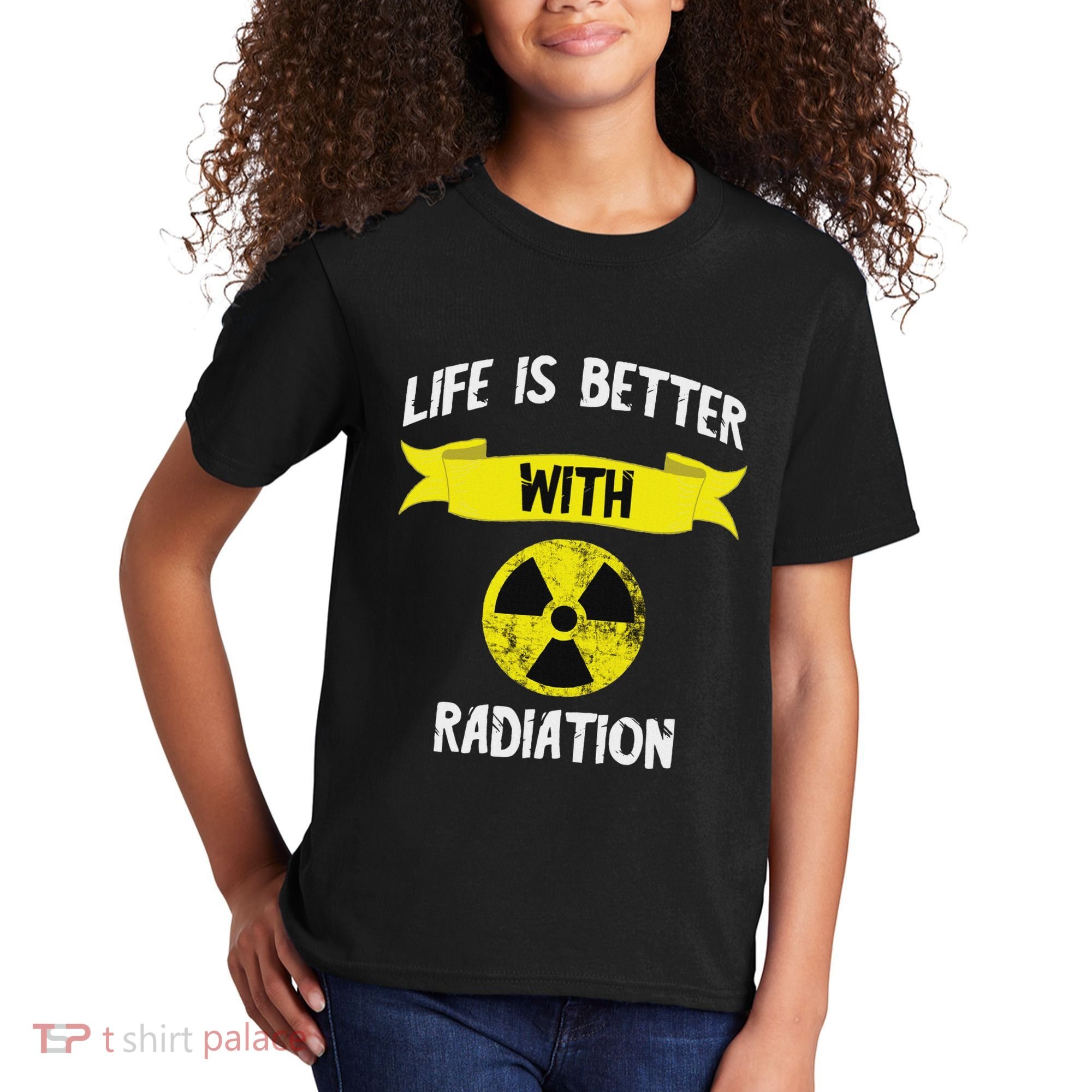Radioactivity Radiology Nuclear Symbol X Rays Kids T-Shirt