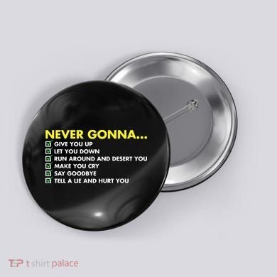 Rick Roll Never Gonna Checklist Button