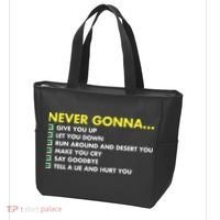 Rick Roll Never Gonna Checklist Tote Bag thumb 3