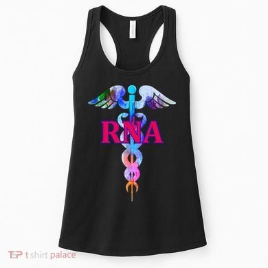 RNA Restorative Nurse Assistant Caduceus Nursing Aide Gift Women's Tank Top
