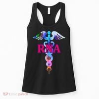 RNA Restorative Nurse Assistant Caduceus Nursing Aide Gift Women's Tank Top thumb 0