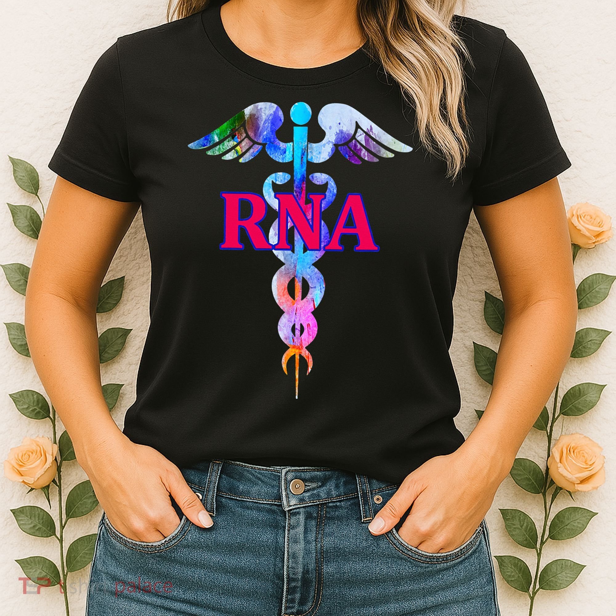 RNA Restorative Nurse Assistant Caduceus Nursing Aide Gift Women's T-Shirt