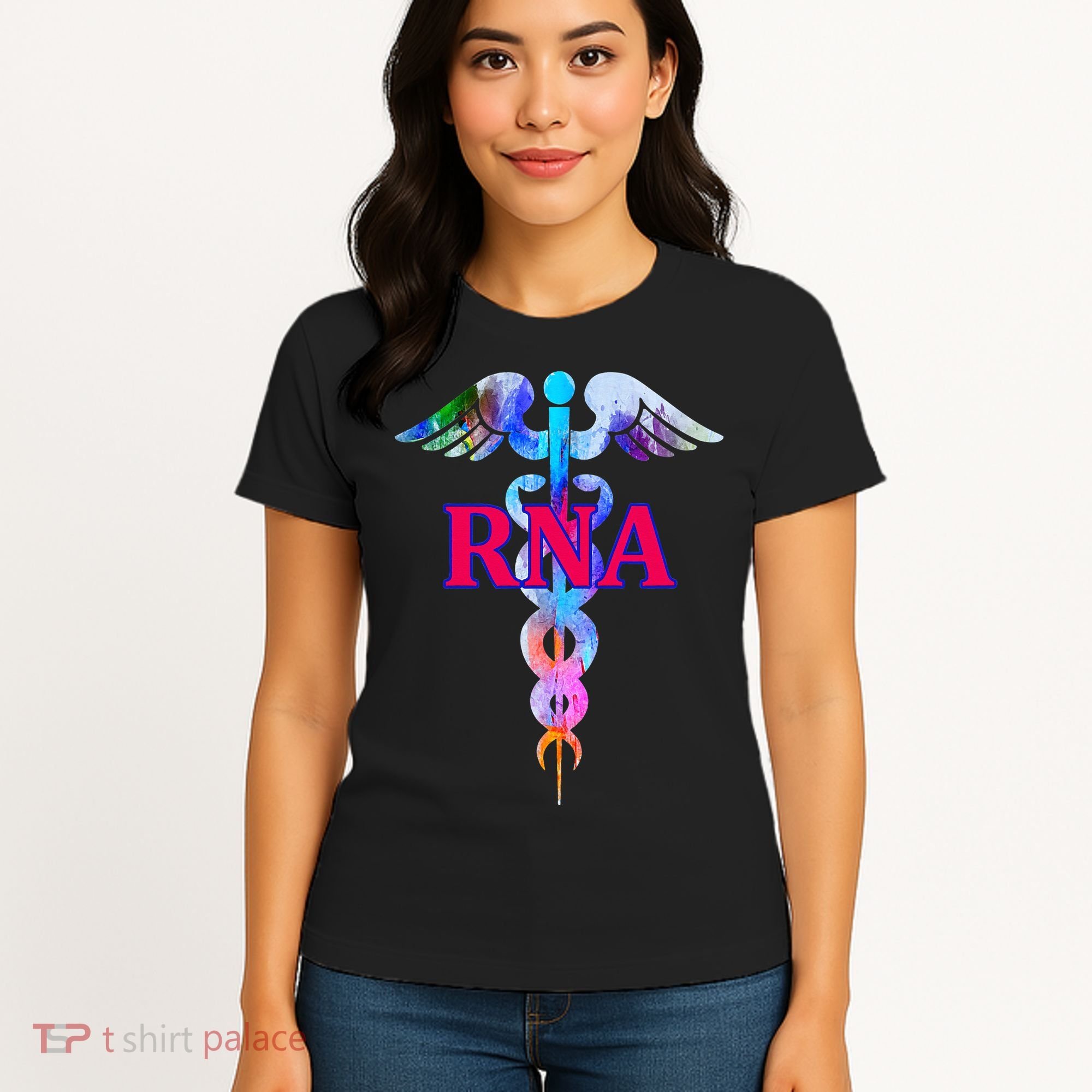 RNA Restorative Nurse Assistant Caduceus Nursing Aide Gift Women's T-Shirt