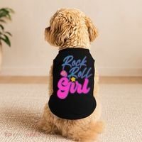 Retro Rock N Roll Girl Costume Doggie Tank thumb 2