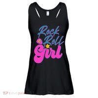 Retro Rock N Roll Girl Costume Ladies Essential Flowy Tank thumb 0