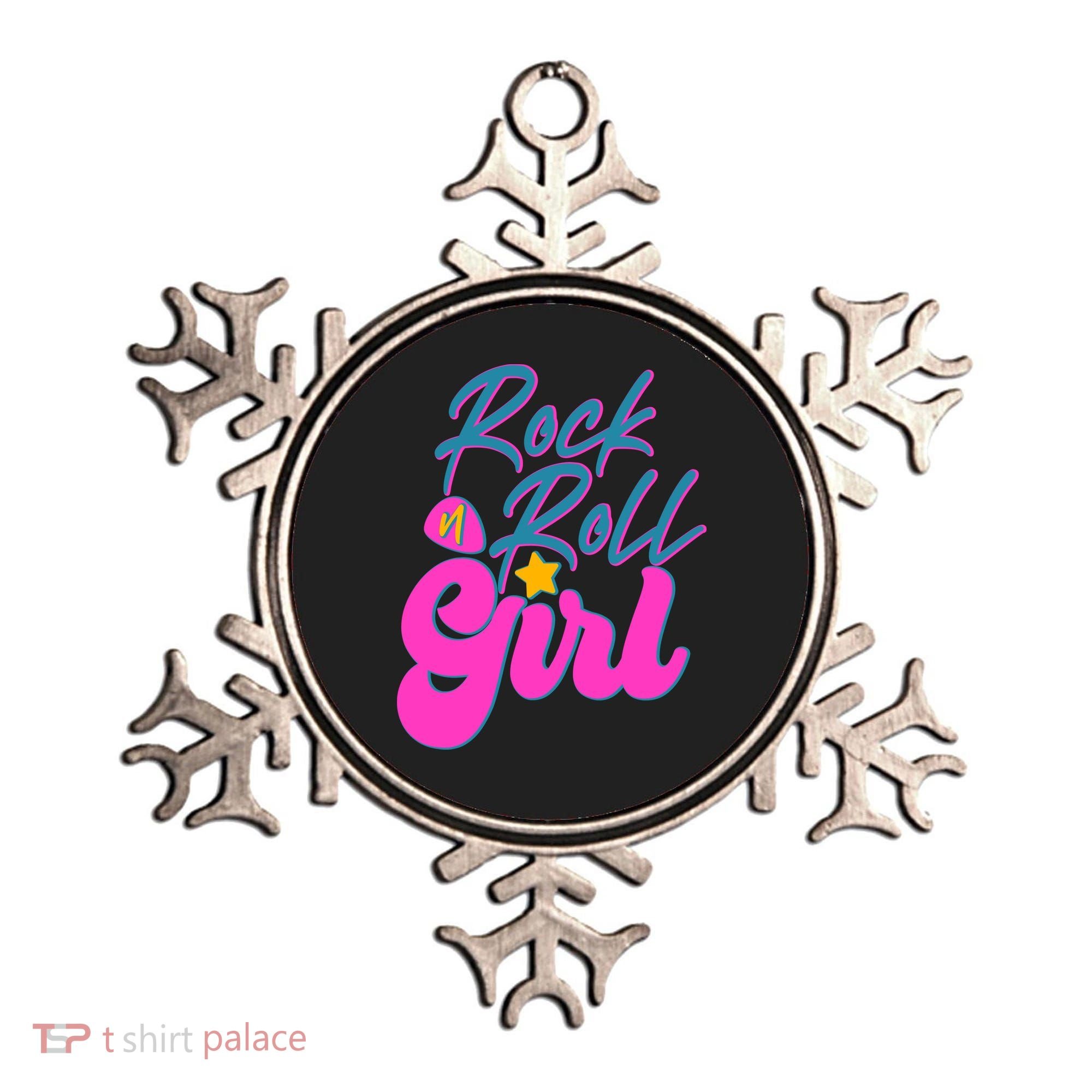 Retro Rock N Roll Girl Costume Ornament