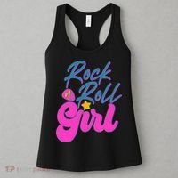 Retro Rock N Roll Girl Costume Women's Tank Top thumb 3