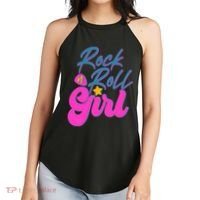 Retro Rock N Roll Girl Costume Women's Perfect Tri Rocker Tank thumb 2