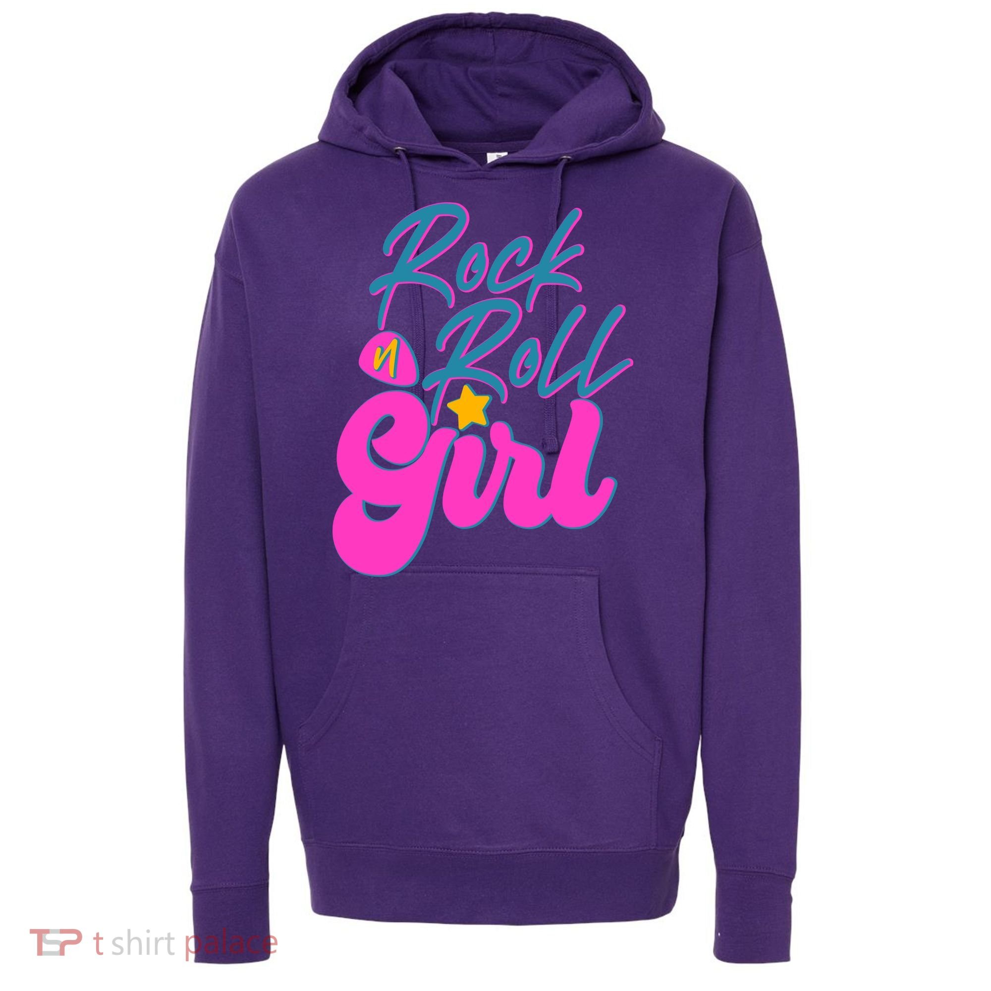 Retro Rock N Roll Girl Costume Hoodie
