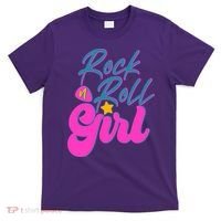 Retro Rock N Roll Girl Costume T-Shirt thumb 0