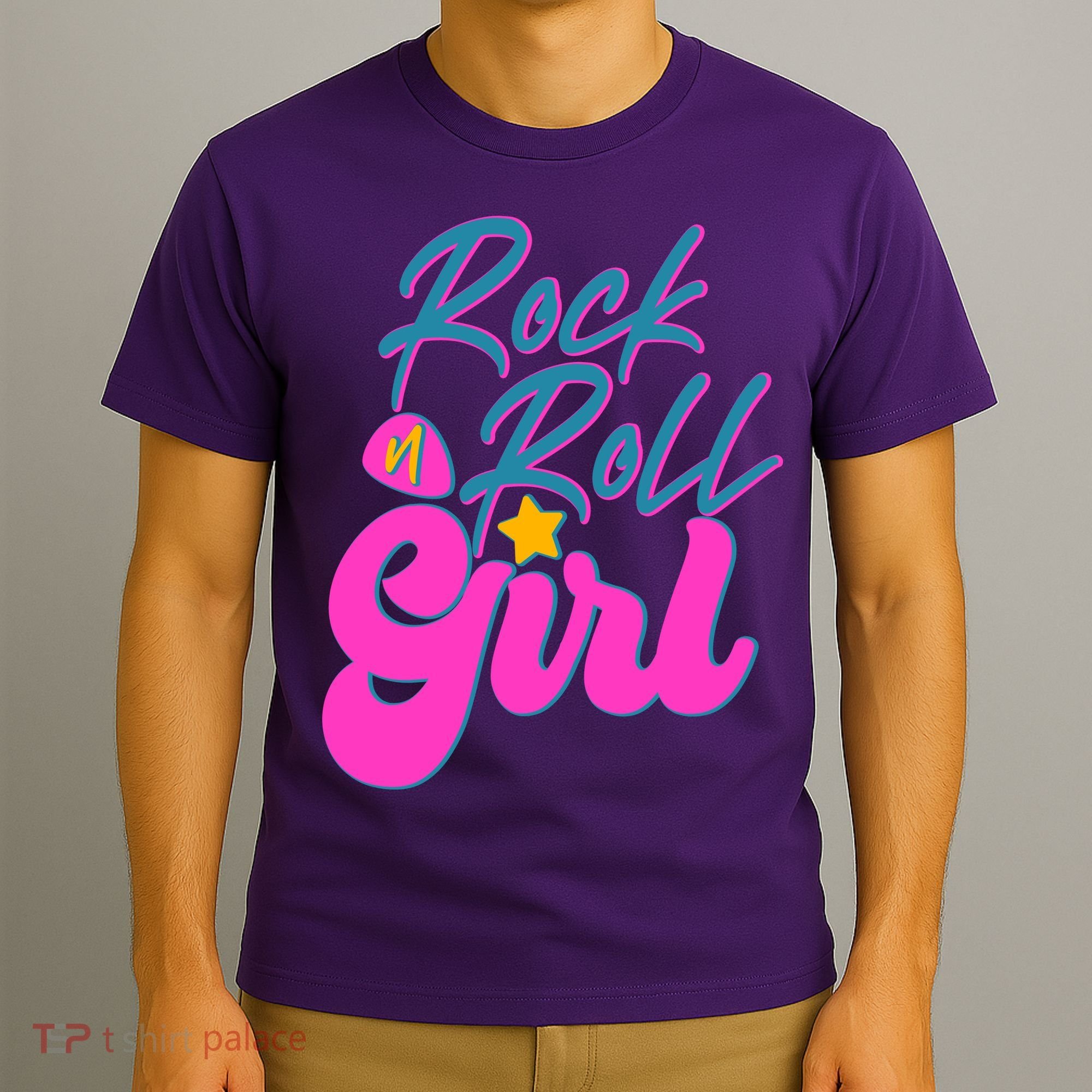 Retro Rock N Roll Girl Costume T-Shirt