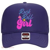 Retro Rock N Roll Girl Costume Hat thumb 0
