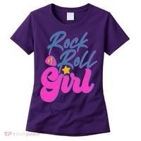 Retro Rock N Roll Girl Costume Women's T-Shirt thumb 0