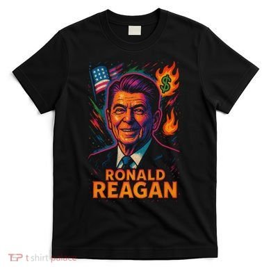 Ronald Reagan Neon T-Shirt