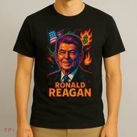 Ronald Reagan Neon T-Shirt thumb 3
