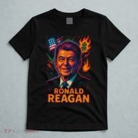 Ronald Reagan Neon T-Shirt thumb 5