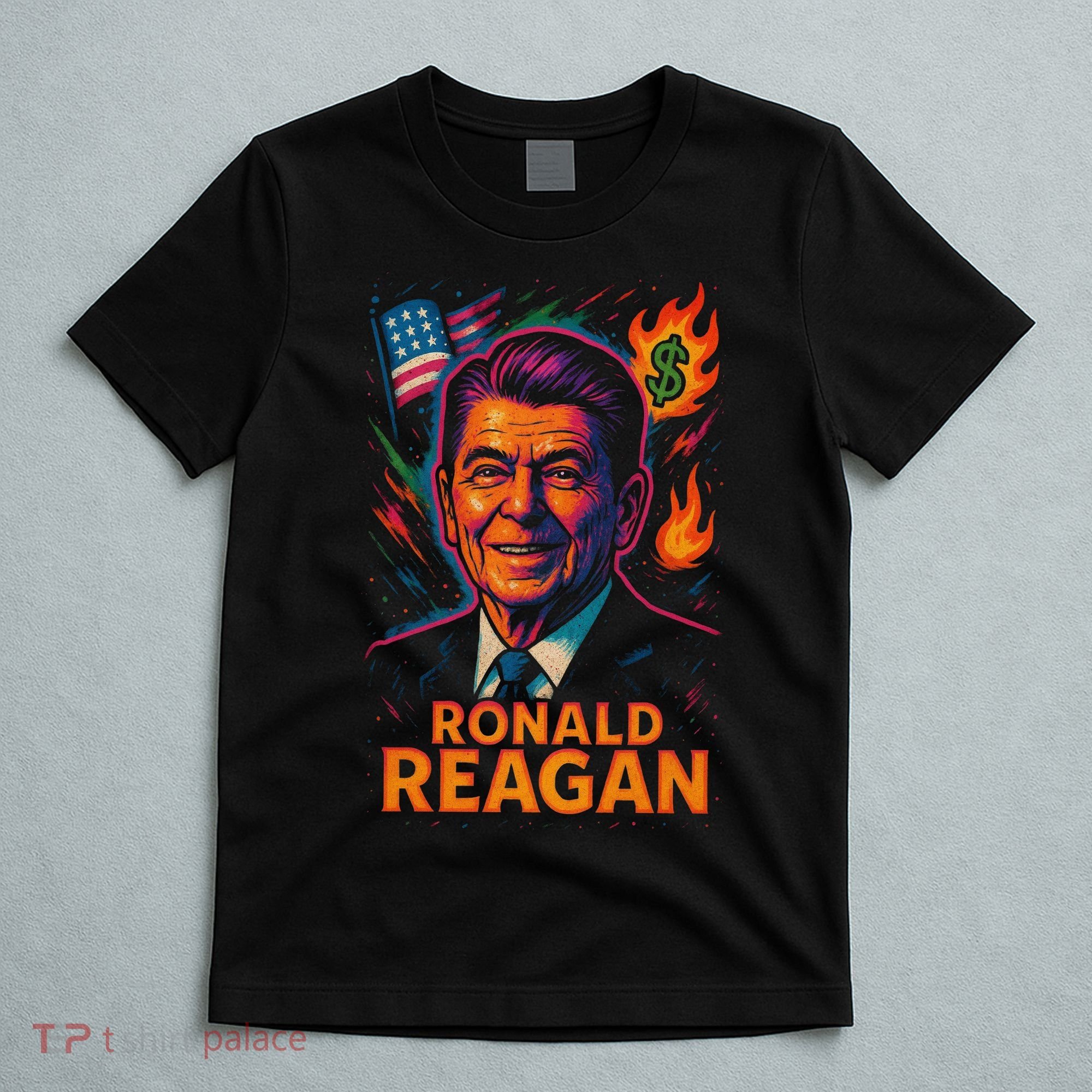 Ronald Reagan Neon T-Shirt