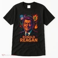 Ronald Reagan Neon Tall T-Shirt thumb 0