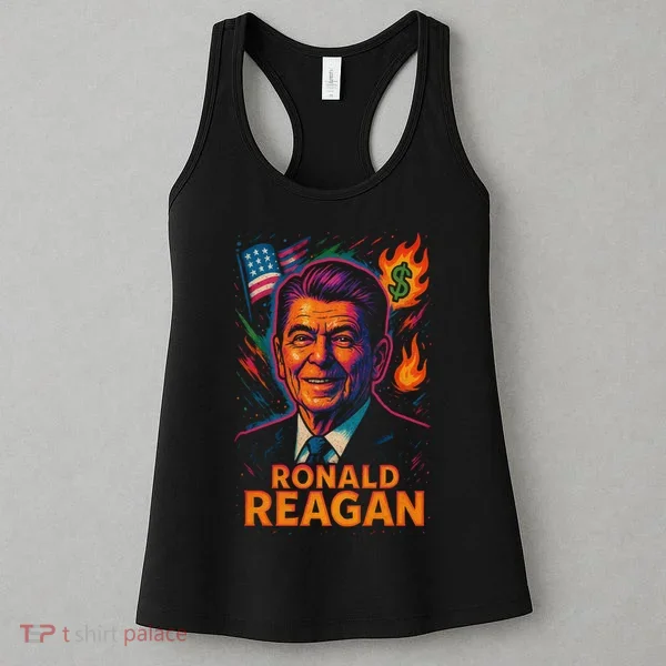 Ronald Reagan Neon Women's Tank Top