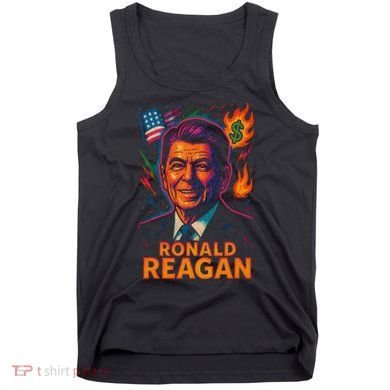 Ronald Reagan Neon Tank Top