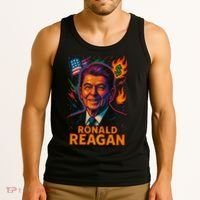 Ronald Reagan Neon Tank Top thumb 3