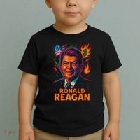 Ronald Reagan Neon Toddler T-Shirt thumb 2