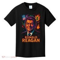 Ronald Reagan Neon Kids T-Shirt thumb 0