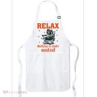 Raccoon Relax Nothing Under Control Apron thumb 0