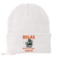 Raccoon Relax Nothing Under Control Beanie thumb 0