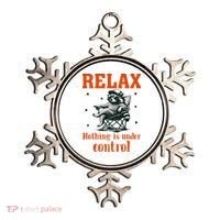 Raccoon Relax Nothing Under Control Ornament thumb 0