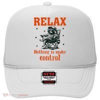 Raccoon Relax Nothing Under Control Hat thumb 0
