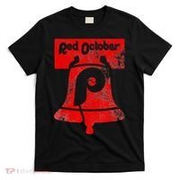 Retro Red October Philly Philadelphia Vintage Ring the bell T-Shirt thumb 0