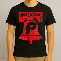 Retro Red October Philly Philadelphia Vintage Ring the bell T-Shirt thumb 3