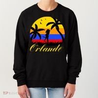 Retro Romantic Orlando Sunset Women's Sweatshirt thumb 0