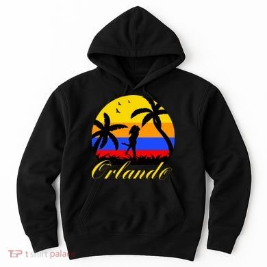Retro Romantic Orlando Sunset Hoodie